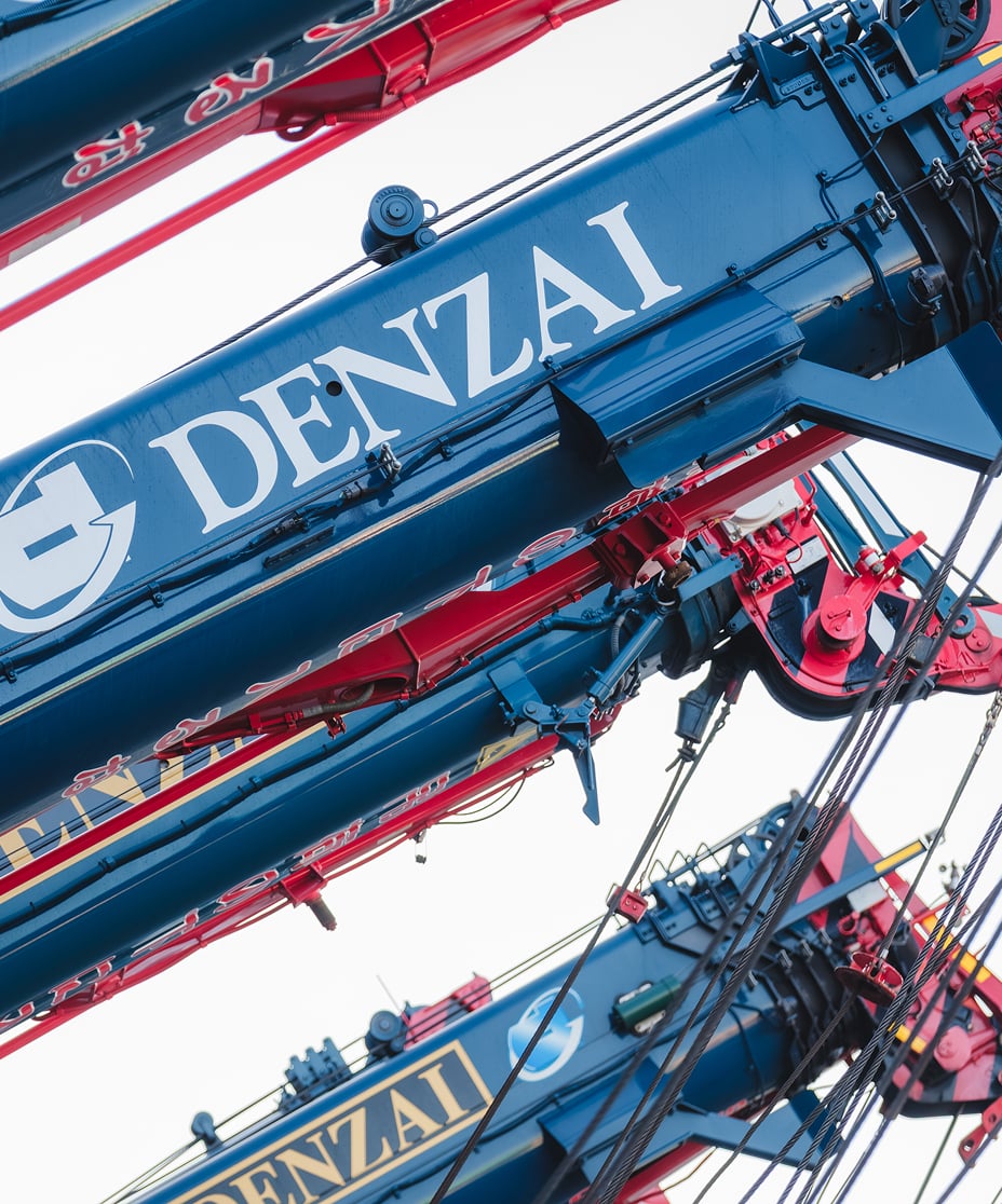 機材の搬入・組立