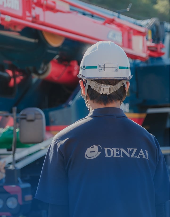 吊り上げ・設置作業